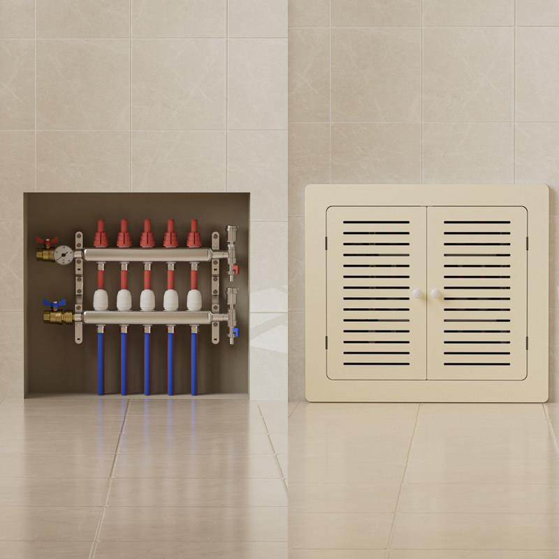 分水器遮挡洞口弱电箱遮挡盖板检修口电表箱遮丑地暖分水器遮挡罩