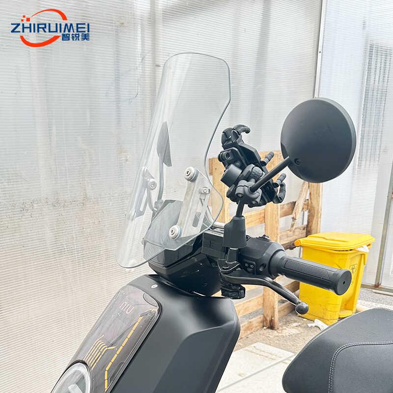 智锐美 适用于小牛NXT大师版风挡前挡风玻璃护胸板电动车改装配件