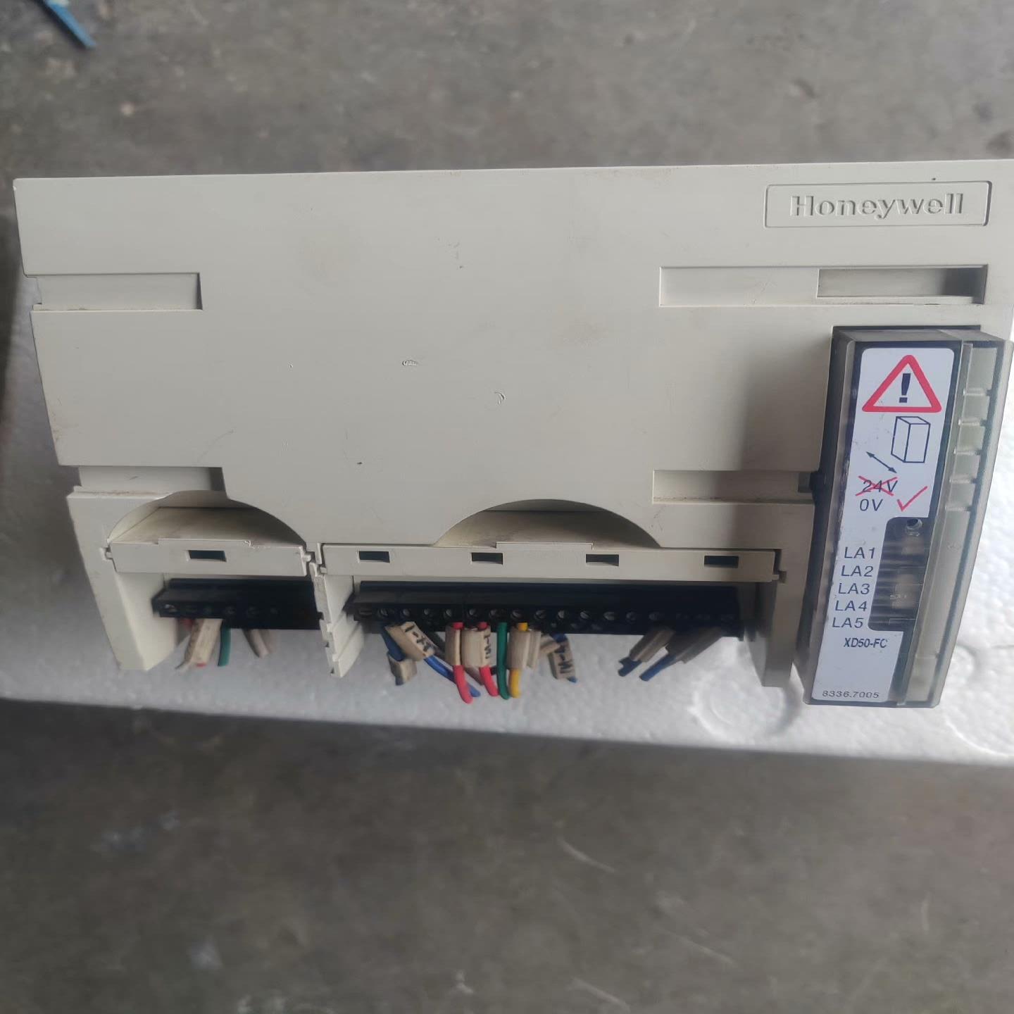 霍尼韦尔XL50控制器，带XD50B-F卡，原装剪线拆机，实--议价商品