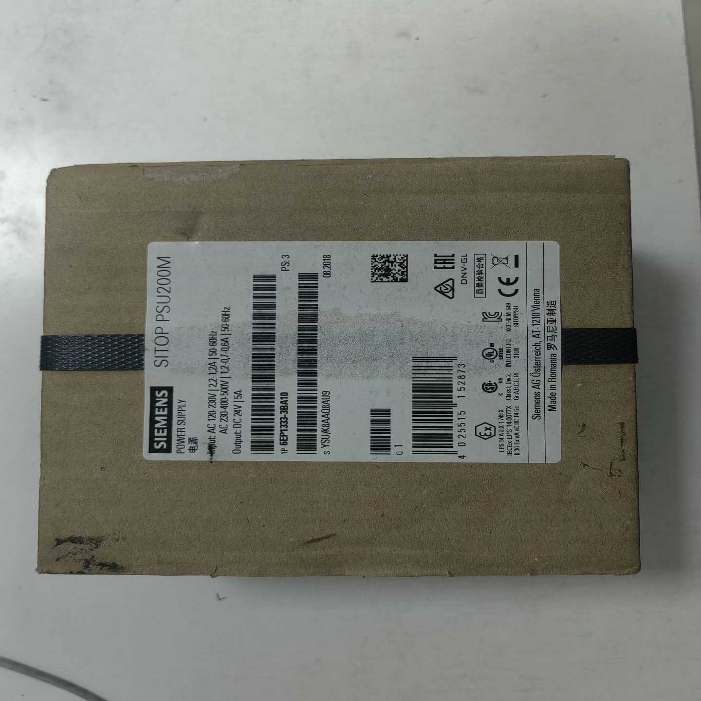 (询价)电源模块6EP1333-3BA10   侧面开点