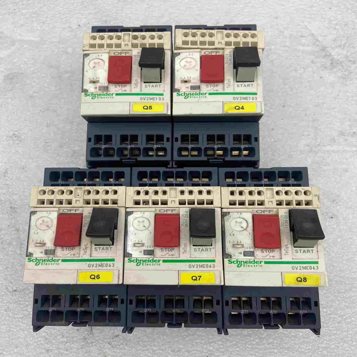 询价~马达保护断路器 GV2ME063 1-1.6A ;GV