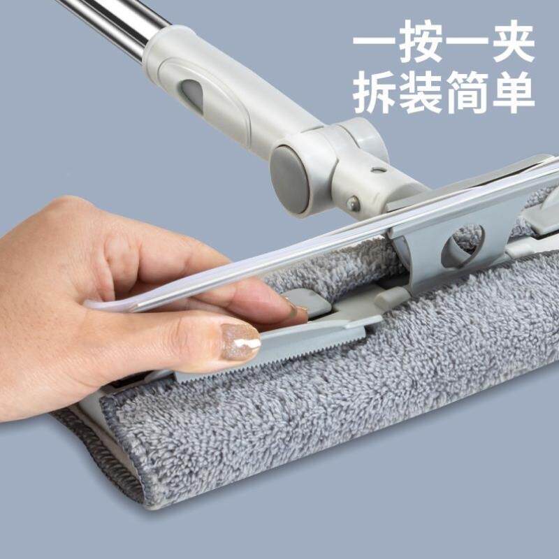 衣物神器】擦玻璃器伸缩杆双面擦窗器毛巾家用刮擦替换刮水器布可