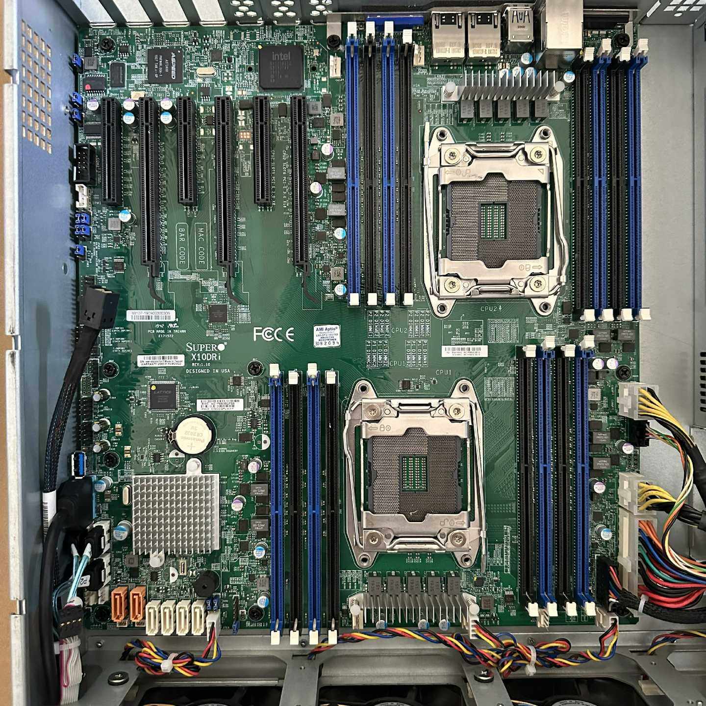 询价~超微X10DAI 服务器 工作站 工控主板 X99平台 双路