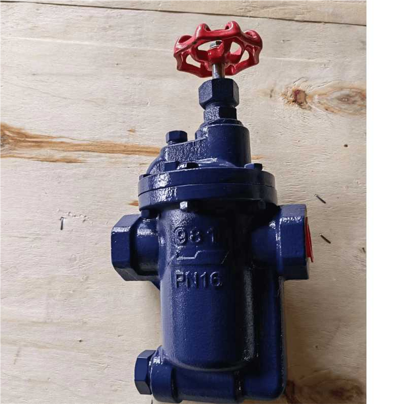 DSC蒸汽疏水阀 981K带手动功能蒸汽疏水阀倒置桶丝口螺纹