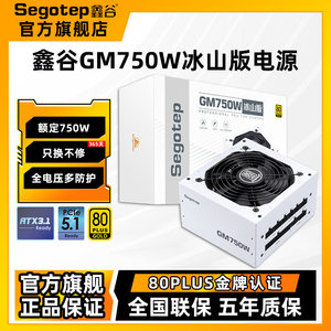 鑫谷GM750W冰山版电脑电源650W金模组850W台式机主机电源1000W