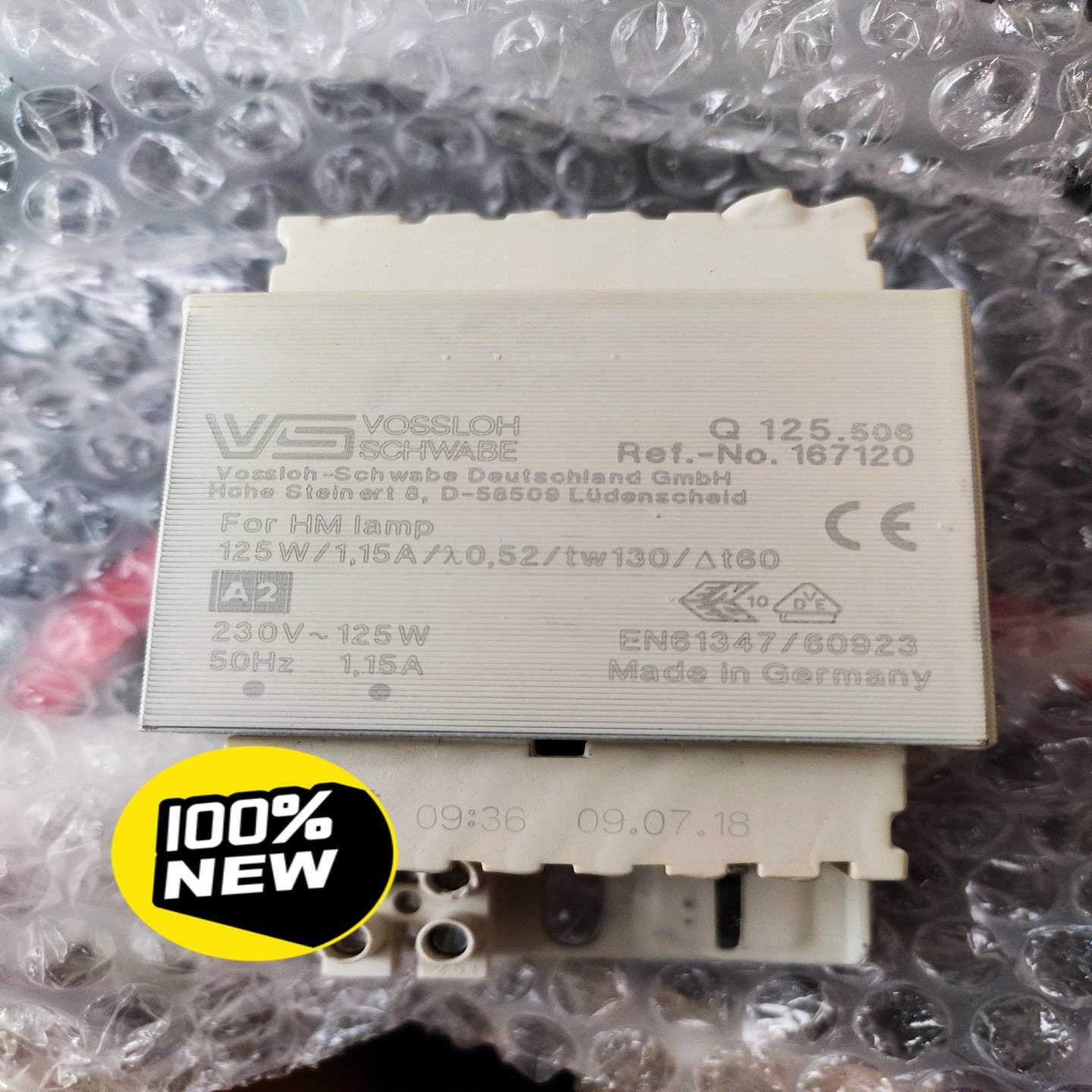 德国VOSSLOH  SCHWABE 125W整流器议价