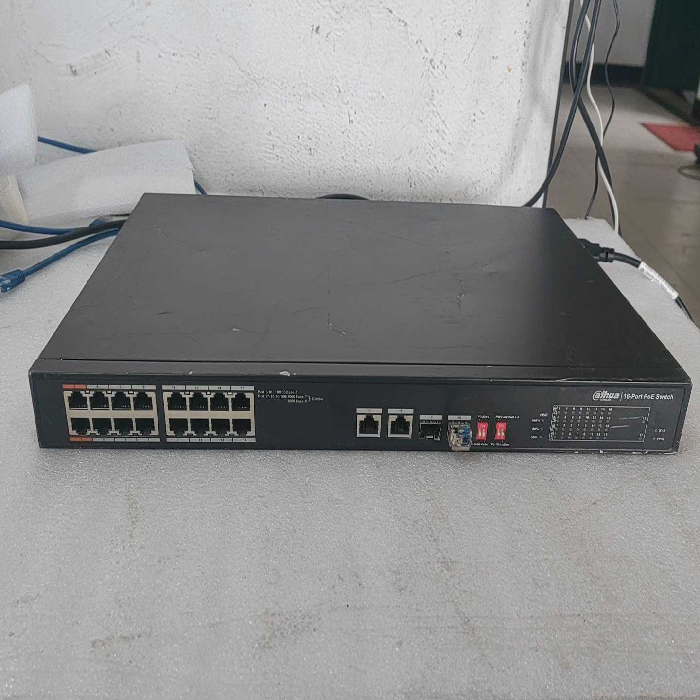 大华DH-S3100c-16et2gf-apwr百兆po【博航商行】