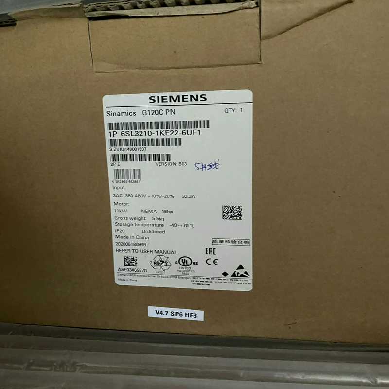 【议价】6SL3210-1KE22-6UF111KW变频器