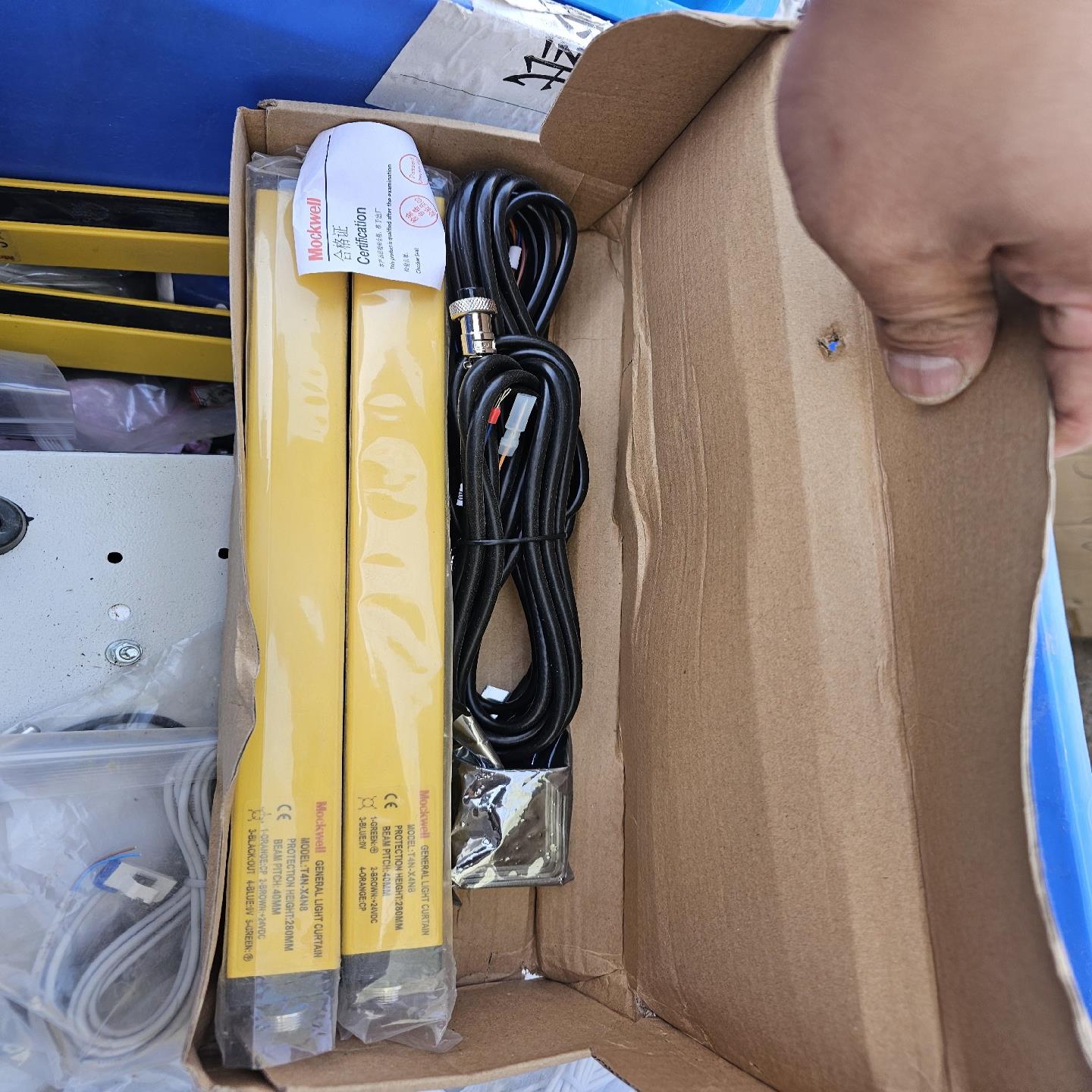 MOCKWELL莫克韦尔T4N-X4N8安全光栅整套全新