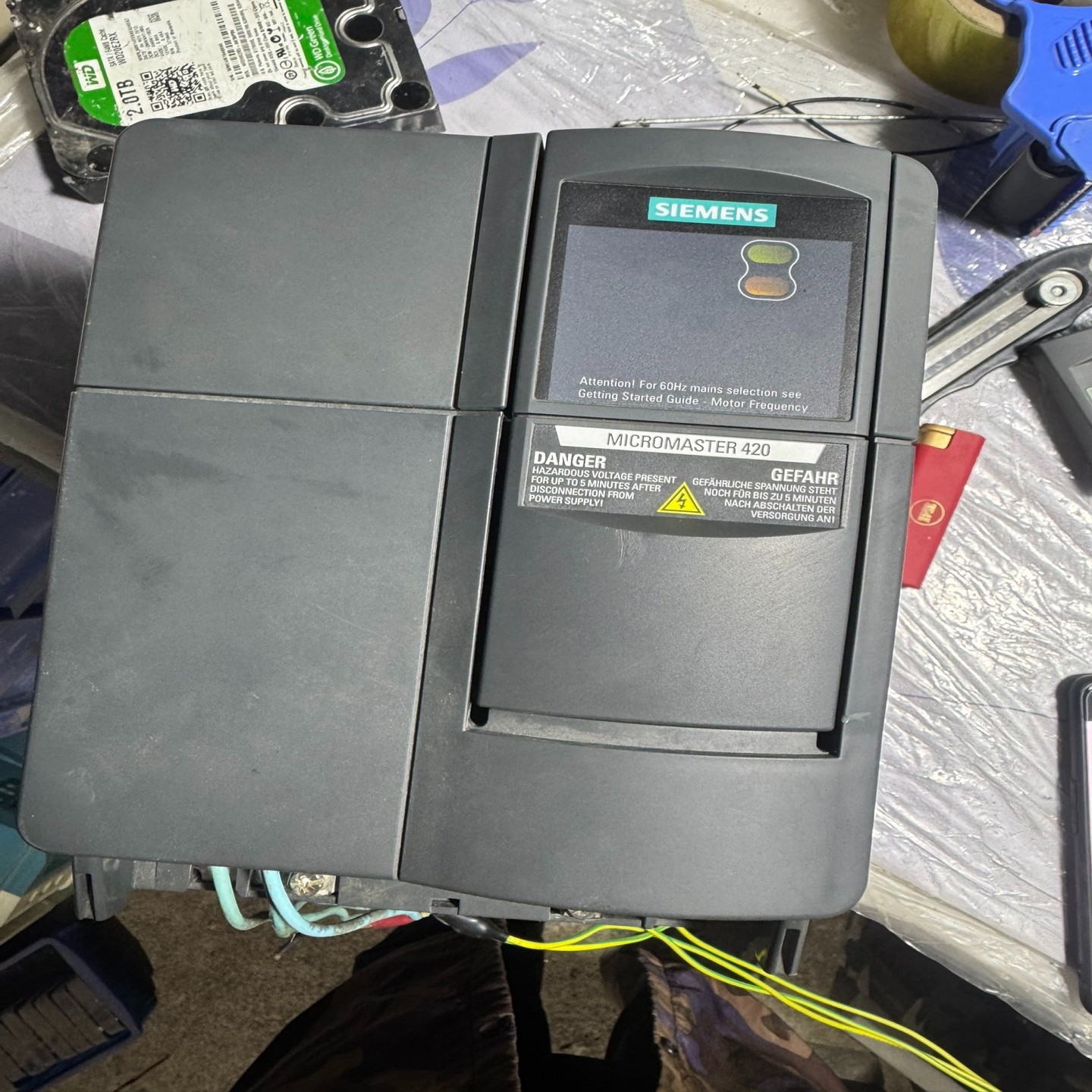 拆机西门子变频器+6SE6420-2UD25-5CA1【议价】
