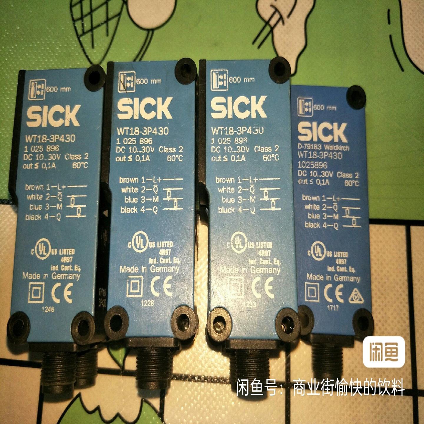 德国SICK西克光电开关传感器  WT18-3P430  拆~询价