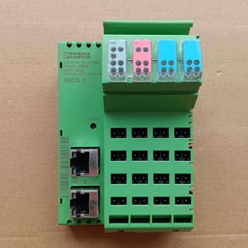 菲尼克斯 IL S3 BK DI8 DO4 2TX-PAC 订货号 2692380 实拍 现货