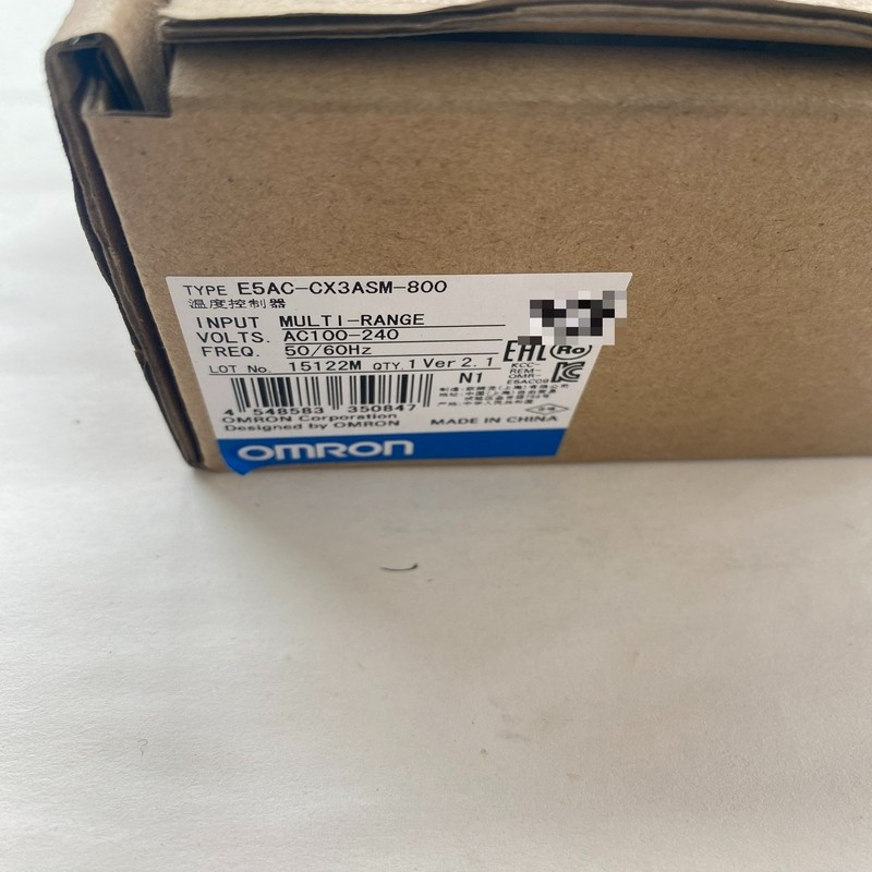 议价欧姆龙温度控制器E5AC-CX3ASM-800，工程剩余库存