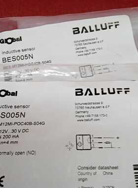 巴鲁夫传感器BES005N BES M12MI-~询价