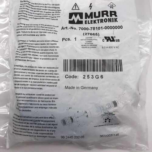 7000-78101-0000000德国MURR穆尔 700~询价