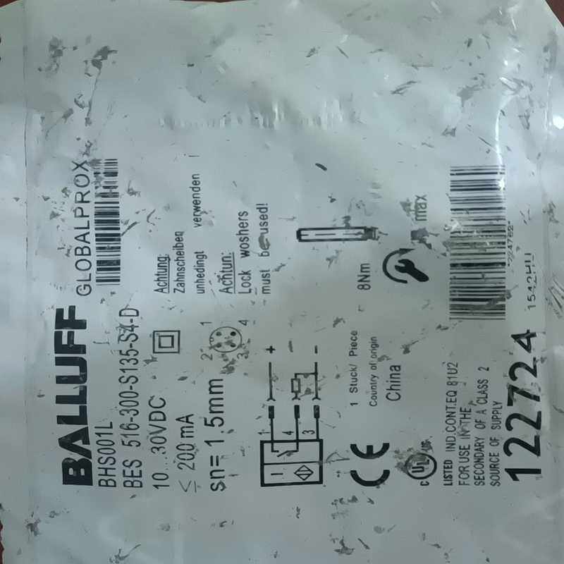 巴鲁夫BHS001L接近开关~询价