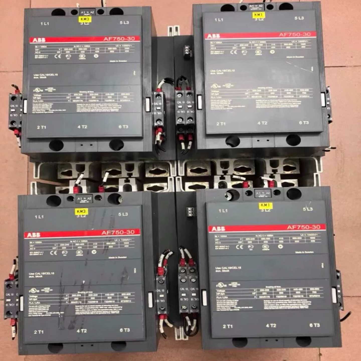 【议价】ABB交流接触器 AF750-30 接触器  拆柜4台，成色~也接