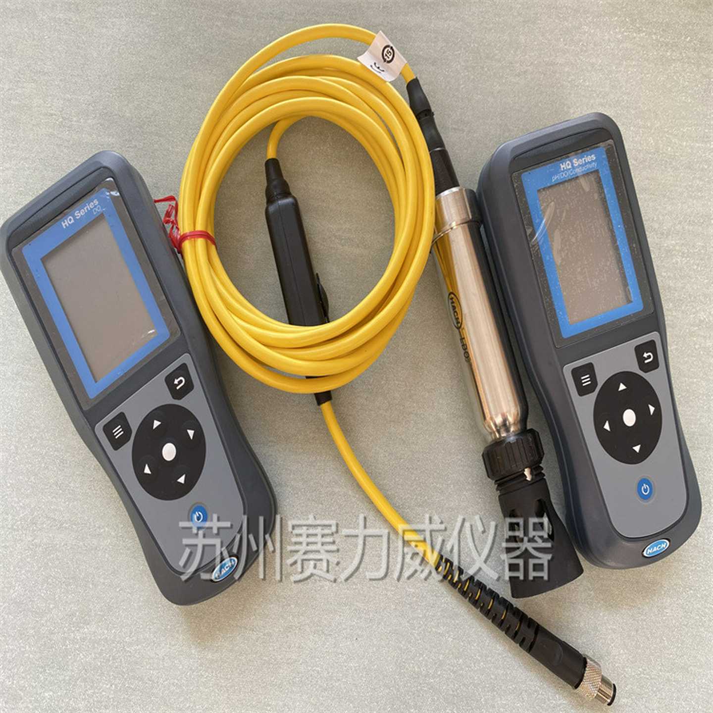 HQ4100 测量参数pH/ORP / DO /电导率/ TDS /盐度/氨/铵/氟