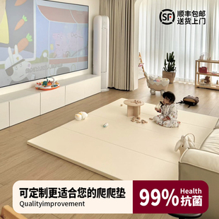 babysoul儿童加厚爬行垫婴儿地垫家用客厅毒味宝宝爬爬垫折叠