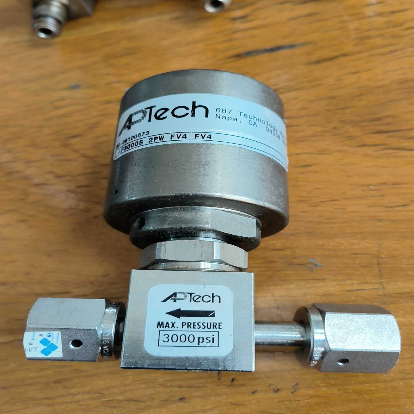 设备拆机阿普泰克高压气体隔膜阀AP-3000S.2PW实物拍【鑫鑫商