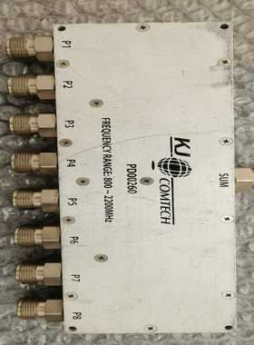 KJ进口PD00260  800-2200MHz N型一分八（佳毅工控）