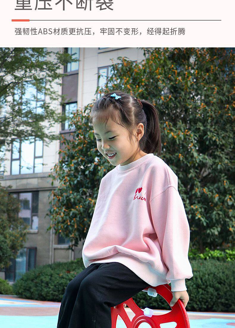 Катание обруча 滚铁环儿童户外感统锻炼风火轮幼儿园小孩学生运动怀旧玩具滚铁圈