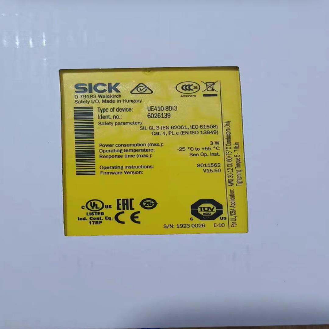 询价拍~UE410-8DI3 SICK西克安全继电器订货号：6026