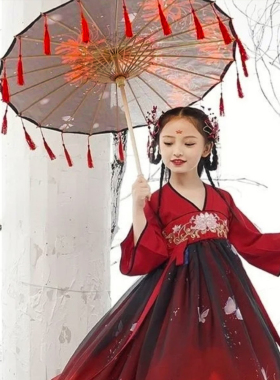 流苏丝带演出油纸伞汉服道具伞旗袍走秀装饰伞绸布春游摄影伞