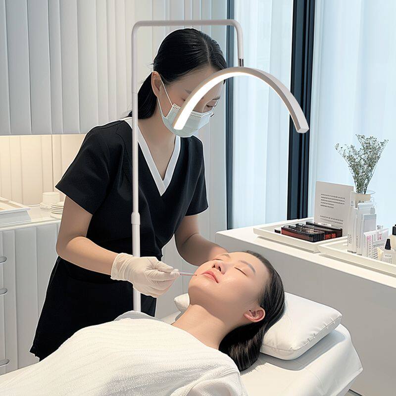 美睫纹绣灯美容U形落地灯led护眼美甲无影工作纹眉嫁接放大专用灯