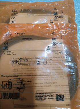 询价~易福门光电传感器06T204未拆封2个，图，标