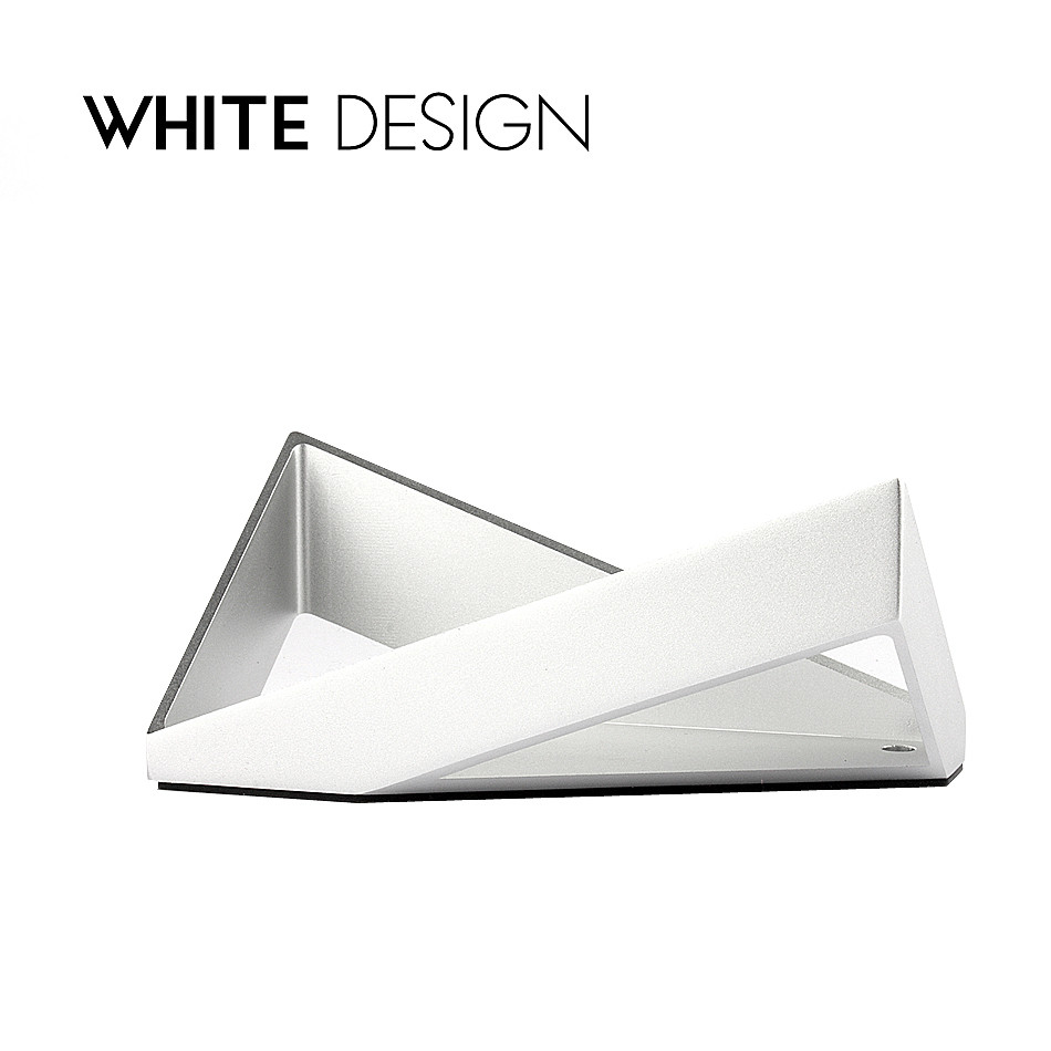 White Design创意铝合金名片盒桌面摆件高档金属礼设计名片收纳