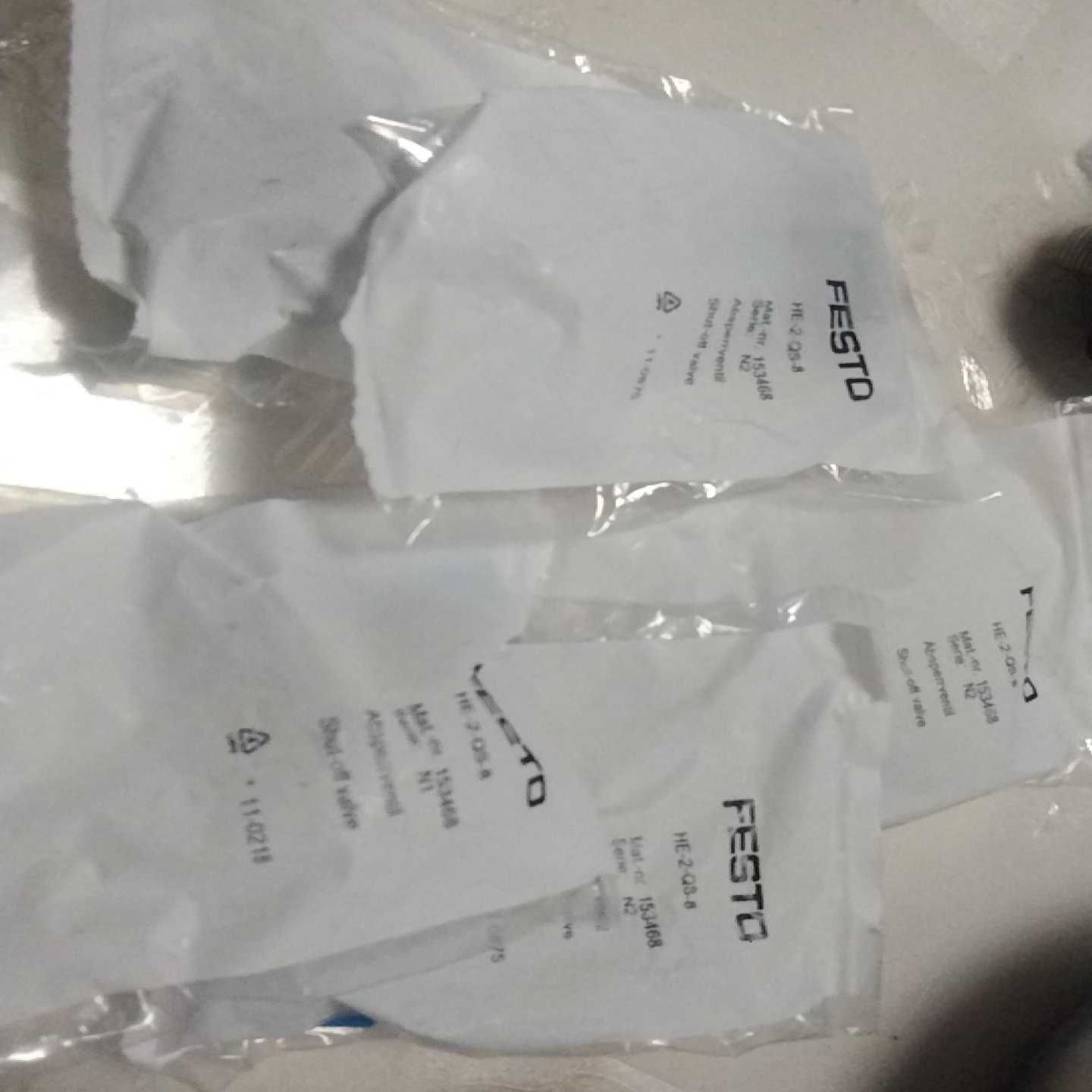 咨询-费斯托festo关断阀，型号:HE-2-QS-8,订货号15