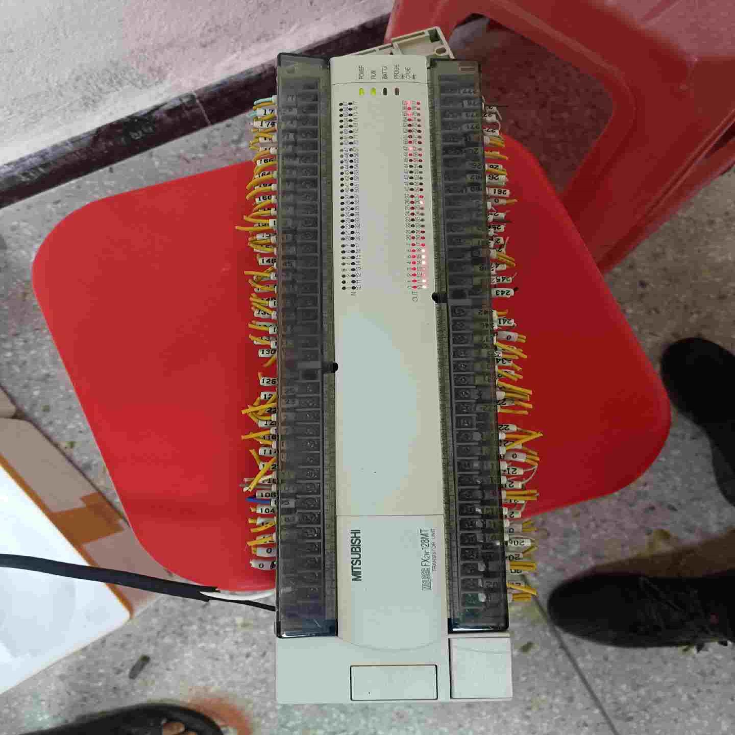 【议价】FX2N-128MT，扩展FX2N-16EYT成色如图，适用