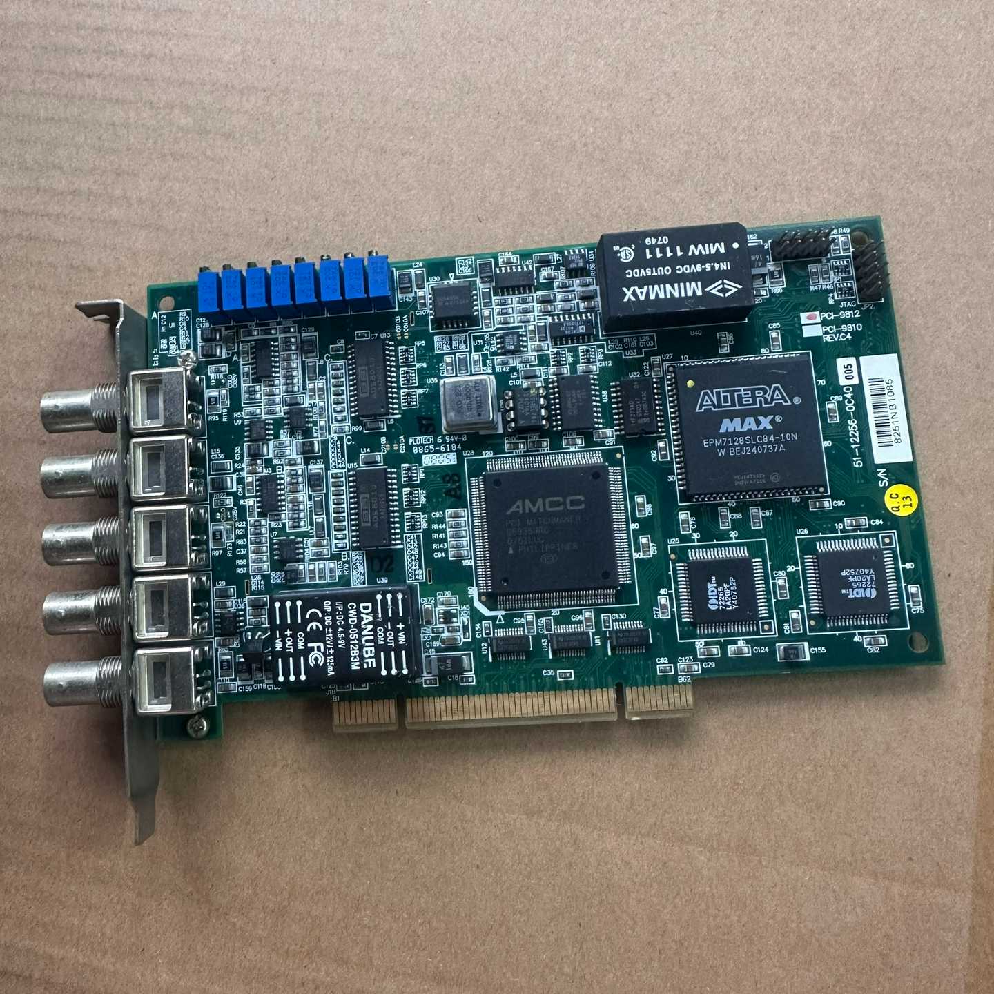凌华数字化仪采集卡 PCI-9812，功能包好，成色新 实图【鑫鑫商