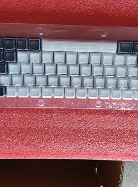 议价极客定制小呆虫GK64  黑白色机械键盘键帽