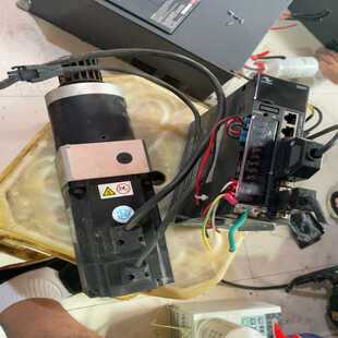 汇川伺服电机750w汇川 ISMH1-75B30CB成色实图【议价】