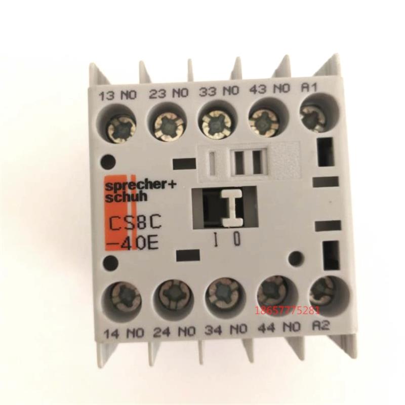 接触器Sprecher+Schuh  CS8C-40E DC24V DC220V DC110V