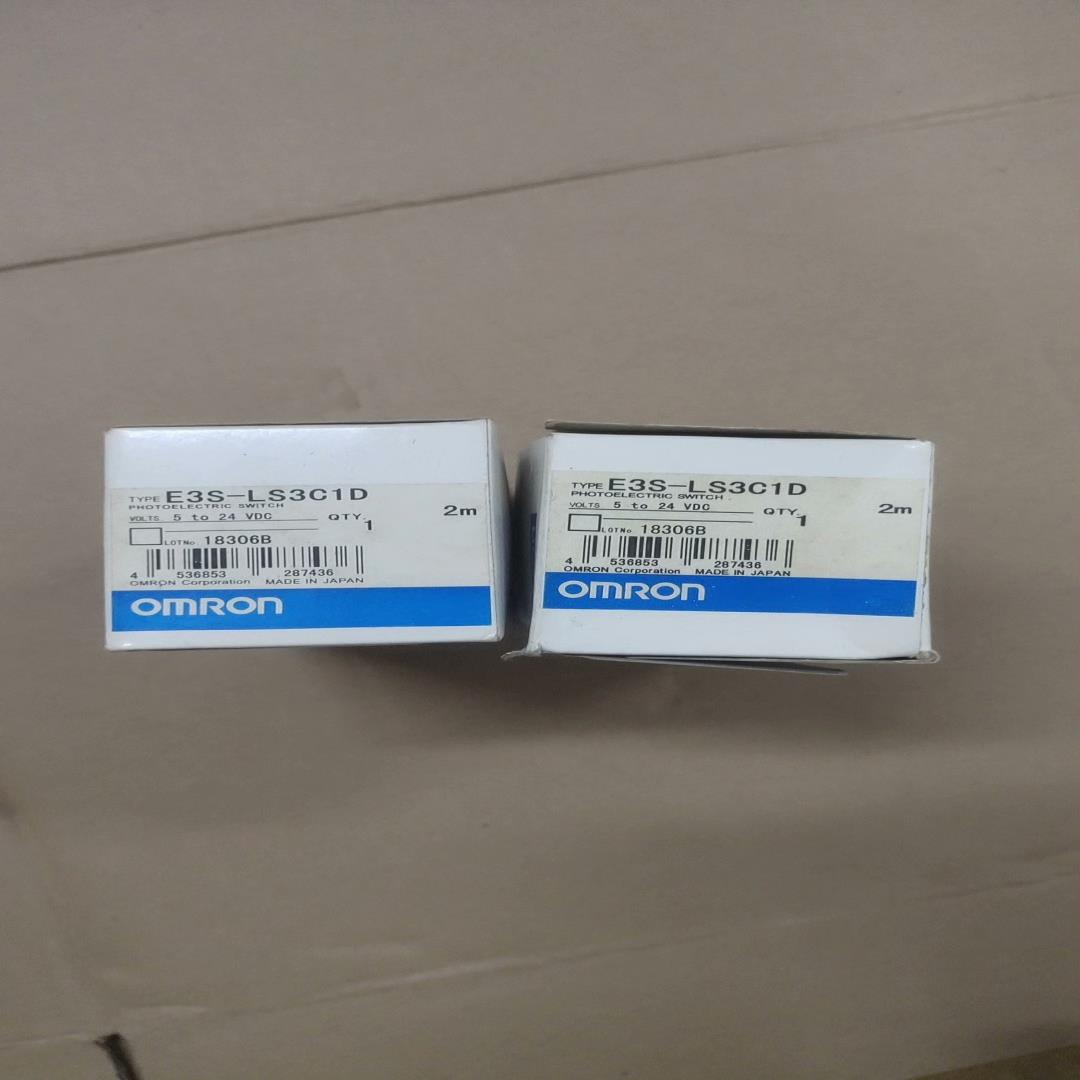 询价OMRON 光电开关E3S-LS3C1D  2个共158包邮议价
