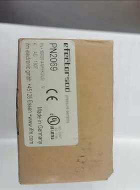 德国易福门 IFM压力传感器PN2069 全新原装正品现货感（崽载电