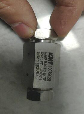 议~KMT科美腾水到配件，1/4高压直通接头，500！