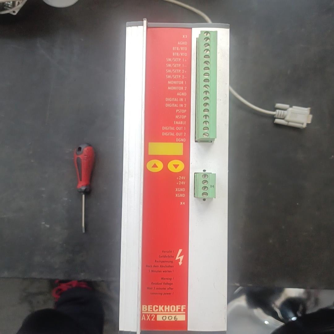 询价-AX2006倍福伺服控制器，可拍测试议价，AX200