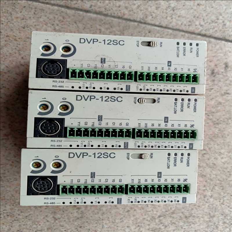 (询价)台达DVP12SC11T ，，发货插头配齐。