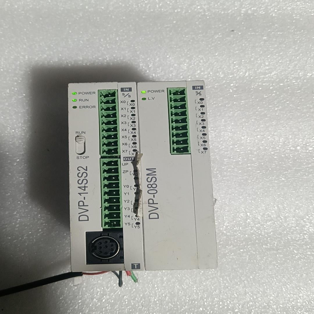 台达PLC:DVP14SS211T带模块DVP08SM11N~询价