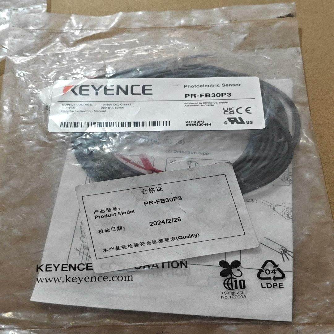 基恩士PR-FB30P3，全新原装正品，盒码一致！配件齐全。{议价}