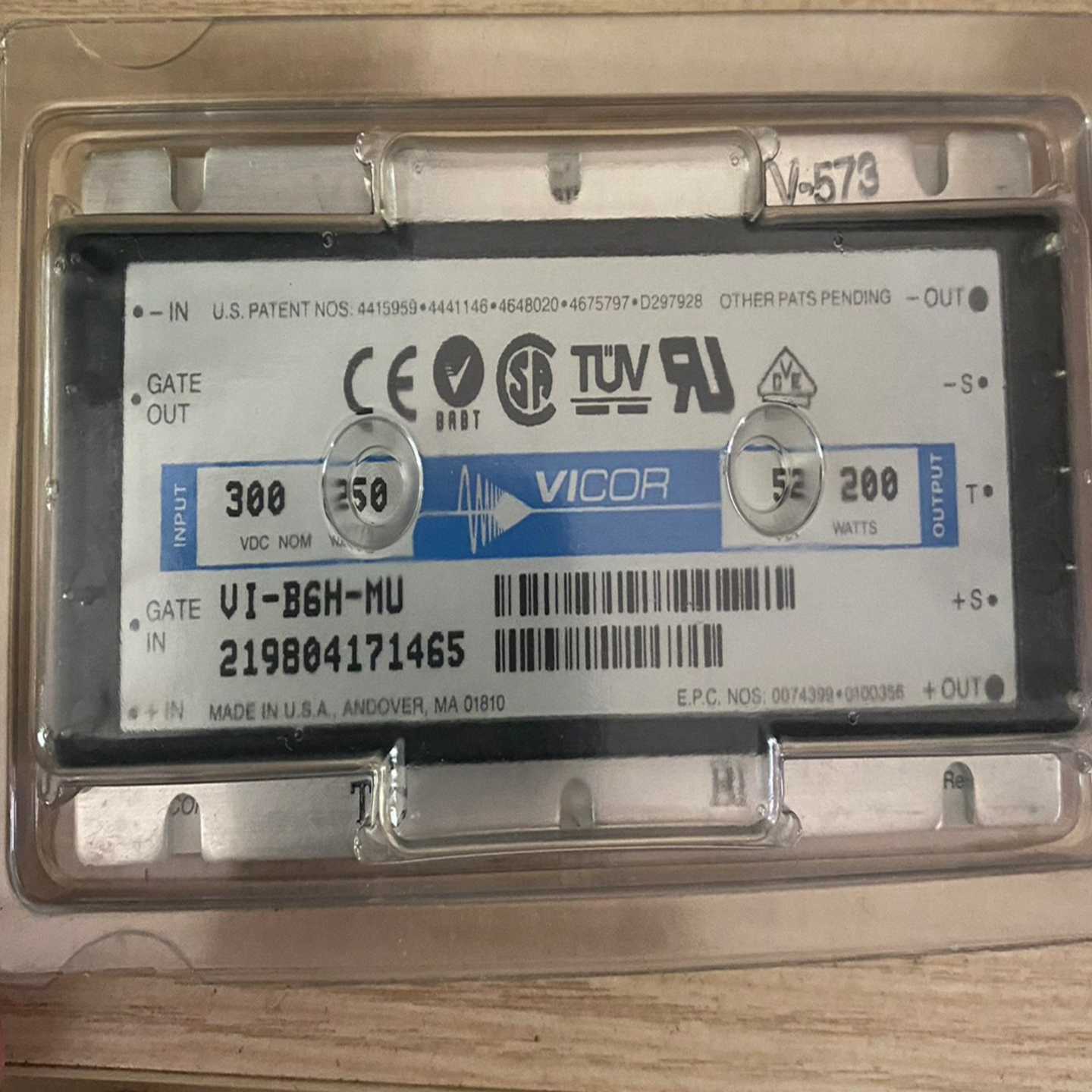 VICOR 电源模块 VI-B6H-MU[浩东商户]