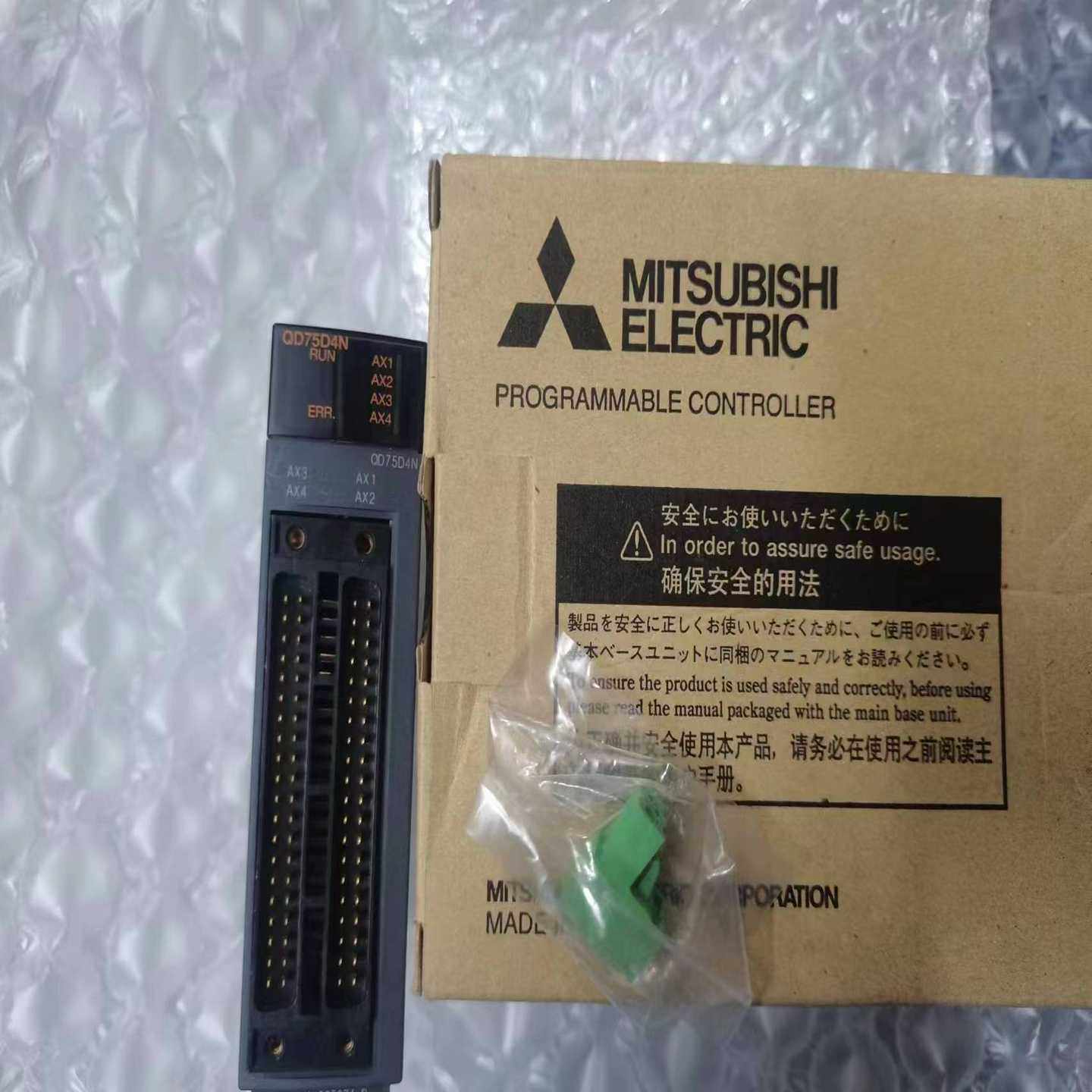 三菱Q系列PLC定位模块 QD75D4N 有1个，包装盒非原~询价