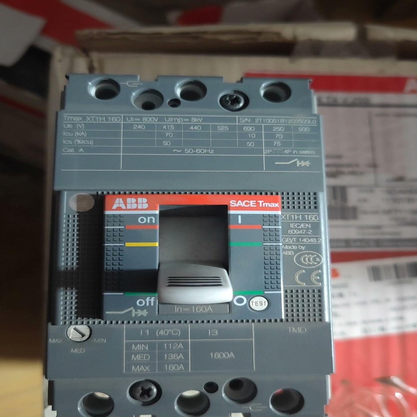 询价ABB  XT1H  160~可接维修