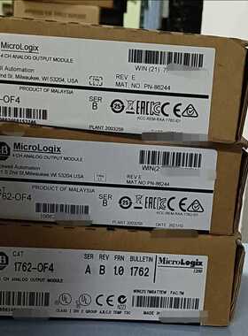 AB罗克韦尔1762-OF4全新原装现货（崽载电子）