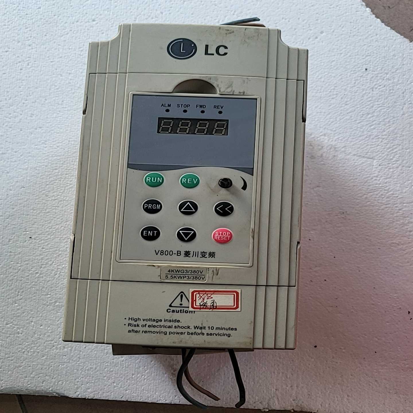 菱川变频器LC  V800-B  功率4kwG3/380V功~询价