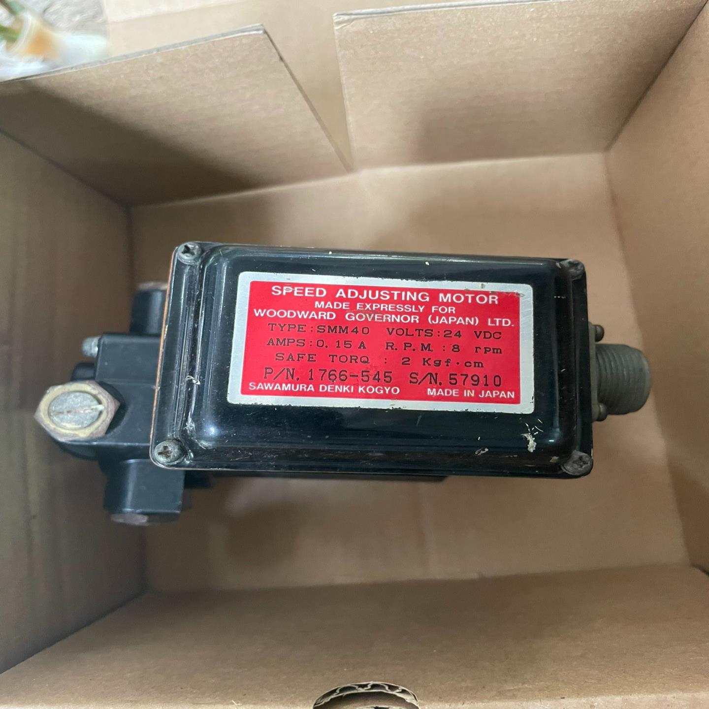 询价~1766-545 WOODWARD 8RPM 24VDC